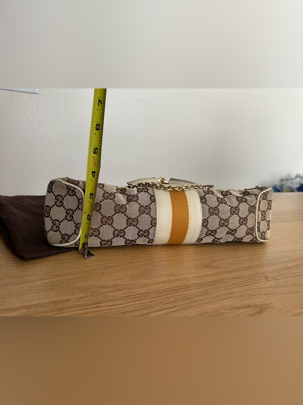 Gucci Horsebit Shoulder Bag with dustbag and COA - Picture 14 of 16